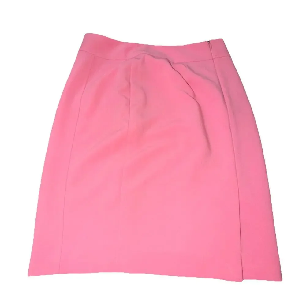 NWT BUBBLE GUM PINK LOFT PENCIL SKIRT BARBIE CORE CAREER SIZE 8 ( Y10)